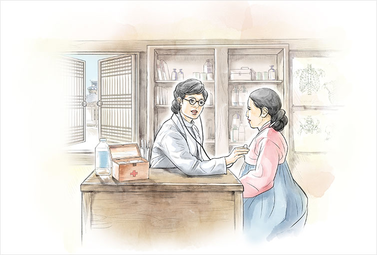 우리나라 최초의 여의사, 박에스더 관련그림 - 1