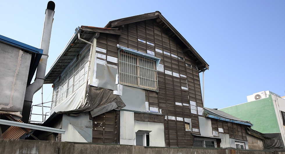 방산시장 안에 있는 일본식 목조 가옥