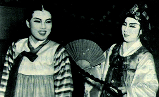 용사가 된 여자와 민족 오페라, 여성국극
